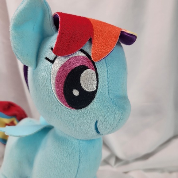 My Little Pony Rainbow Dash Plush Hasbro Stuffed Animal 10" - Picture 4 of 15
